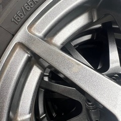 スタッドレスタイヤ　（TOYO GIZ2）155/65r14の画像