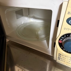電子レンジお譲りい致しますの画像