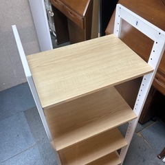 オープンラック　シェルフ　ホワイトの画像