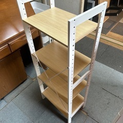 オープンラック　シェルフ　ホワイトの画像