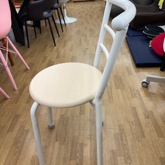 【ドリーム川西店限定】☆ジモティー見たよ割引☆山善 ダイニングチェア 2 クリーニング済み 【2125560000034932】の画像