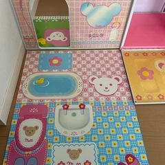 メルちゃんハウス 二階建て  メルちゃんおうちの画像