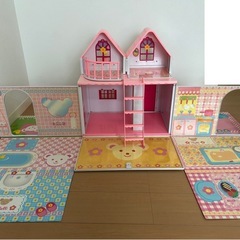 メルちゃんハウス 二階建て  メルちゃんおうちの画像