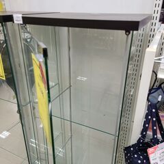 J1764【リユースのサカイ柏店】IKEA　イケア　ガラスコレクションケース　クリーニング済の画像