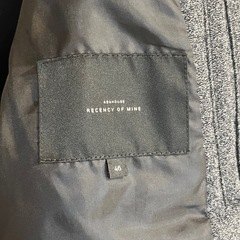 スーツアウターに！アバハウス　ダウンコート　の画像