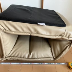 ベルーナ　低反発もこもこ座椅子の画像