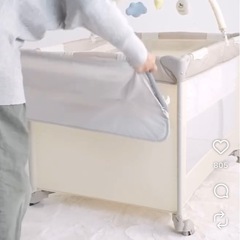 cottoliプレイヤード/ベビーベッドの画像