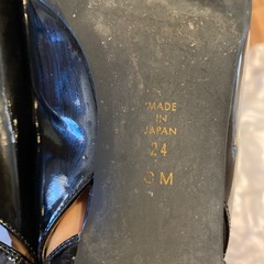 ダイアナ　ブラックオープントゥパンプスの画像