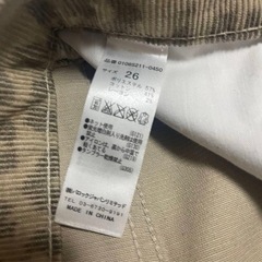 MOUSSY コーデュロイパンツの画像