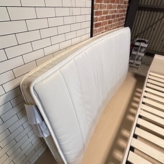 美品 シングルベッド　マットレスセットの画像