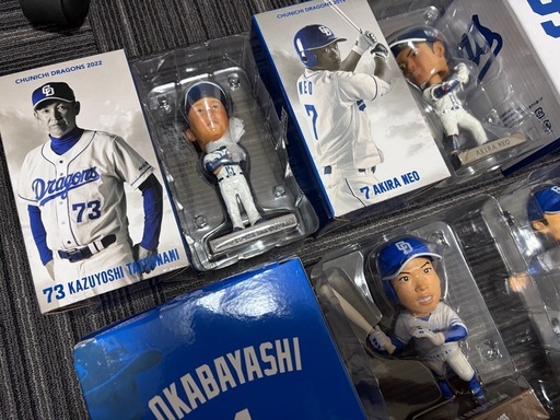 中日ドラゴンズ ボブルヘッド人形 まとめうり売り