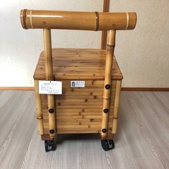 【取引中】天然竹製 チェア 椅子 梅里竹芸　竹家具 梅里竹芸製の画像
