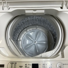 11/16配達 ヤマダ電機 全自動洗濯機 2022年製 の画像