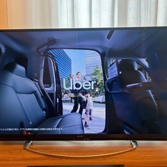 SHARP製40型テレビ&テレビ台セットの画像