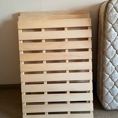 シングルマットレス＋すのこ3枚の画像