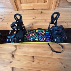 レディース　
スノーボード3点セット(カバー付 )の画像