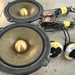 アルパイン　DLX-F17W 17センチ
スピーカーの画像