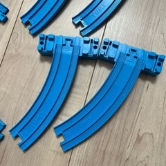 坂曲線レール×8 ブロック橋脚×8の画像