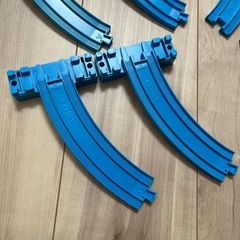 坂曲線レール×8 ブロック橋脚×8の画像