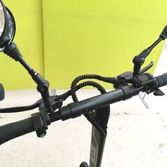 BLAZE EV SCOOTER / ブレイズ EVスクーター カーキ 原付 折りたたみ可能【ユーズドユーズ名古屋天白店】JO11-13の画像