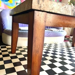 大理石テーブル（本物）の画像