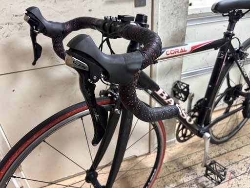 送料込みBASSO バッソCORAL ロードバイク コンポShimano 105  軽量　フロントカーボン仕様