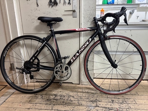 送料込みBASSO バッソCORAL ロードバイク コンポShimano 105 軽量