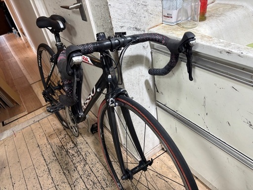 送料込みBASSO バッソCORAL ロードバイク コンポShimano 105  軽量　フロントカーボン仕様