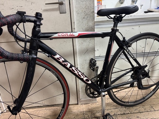 送料込みBASSO バッソCORAL ロードバイク コンポShimano 105 軽量