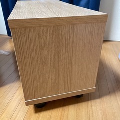 キャスター付きラック　テレビ台にもの画像