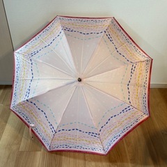 可愛い柄の雨傘2本の画像