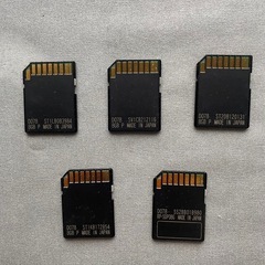 Panasonicメモリーカード 8GB 5枚セットの画像