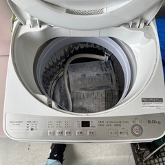 シャープ洗濯機の画像