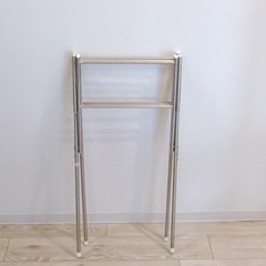 便利なな折りたたみ式タオルかけ掛けの画像