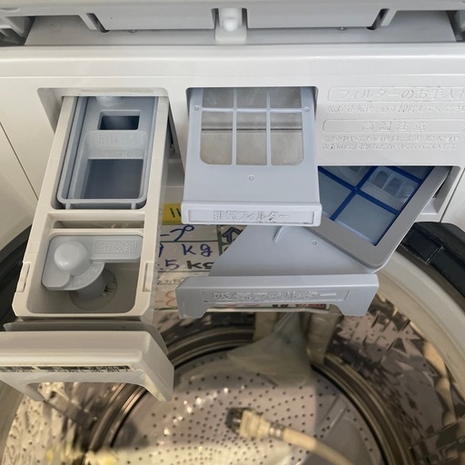 配送可【シャープ】洗9k、乾4.5k洗濯機★2019年製　分解クリーニング済み/6ヶ月保証付き【管理番号1108】臣