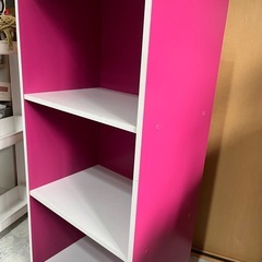 今日価格！！ピンク3段ボックスの画像