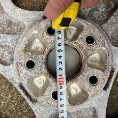 バリ山スタッドレスタイヤアルミホイール付
の画像