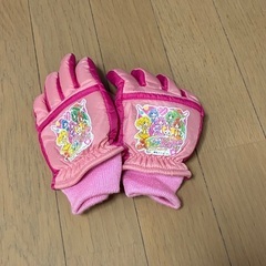 【あげます】女児スノーウェア110サイズ＆手袋の画像