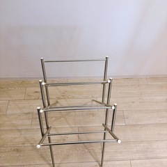 便利なな折りたたみ式タオルかけ掛けの画像