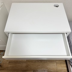 IKEA　デスク, ホワイト,の画像