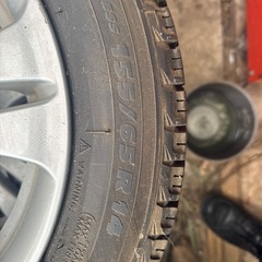 アルミタイヤ4本セットの画像