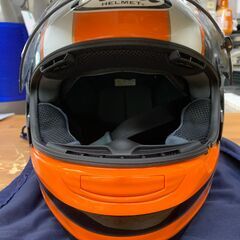 【愛品館江戸川店】アライ(Arai) PROFILE YAMAHA CRANK　バイクヘルメット フルフェイス ブラック×オレンジ 61-62cm ID：118-014711-007の画像