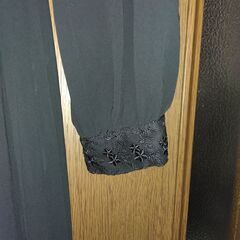 黒ワンピースの画像