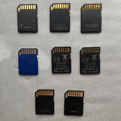 8GB SDカード 8枚セットの画像