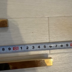 真鍮の見切り　大工　建築　DIYの画像