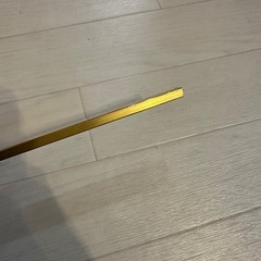 真鍮の見切り　大工　建築　DIYの画像