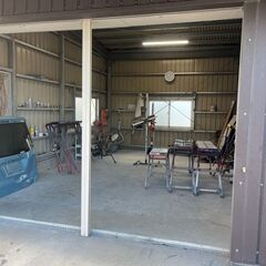 トタン小屋（板金工場として使用してました）の画像