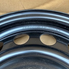 シエンタの鉄ホイル　新品未使用品４本セットの画像