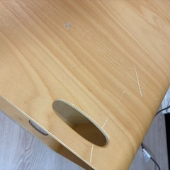  ホップル コロコロデスク ナチュラル HOPPL WOODY の画像