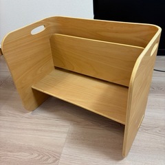  ホップル コロコロデスク ナチュラル HOPPL WOODY の画像